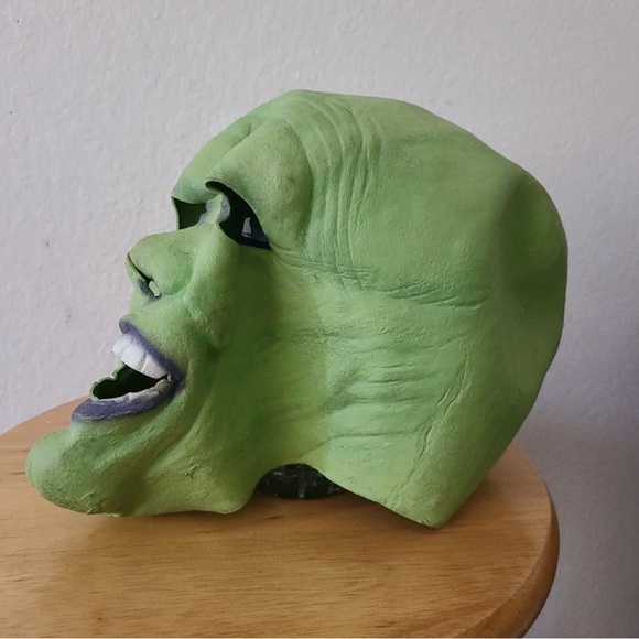 VINTAGE The Mask Jim Carrey Vintage Costume Halloween Mask 1994 Cuban Pete - Picture 2 of 2